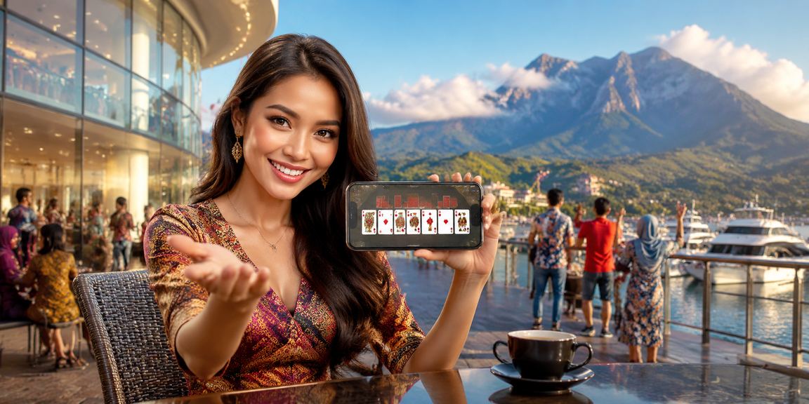 Pengguna di Sabah bermain Teen Patti dengan susunan kad dalam suasana tempatan